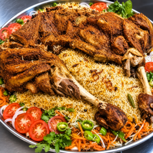 Salam Bakra with Rice