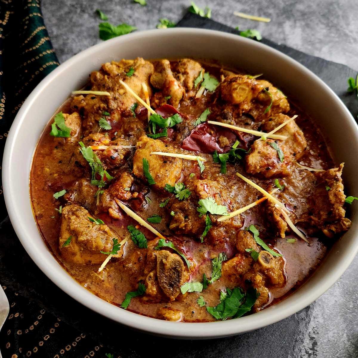 Chicken Achar Goshat